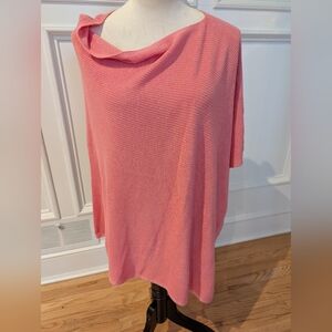 Talbots Asymmetrical poncho NWOT